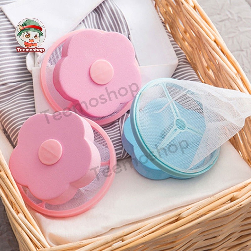 5PCS กรองเครื่องซักผ้า ที่ดักเศษ ตาข่ายดอกไม้ ที่กรองเศษสกปรกในเครื่องซักผ้า ตาข่ายกรองเครื่องซักผ้า ที่กรองตาข่าย