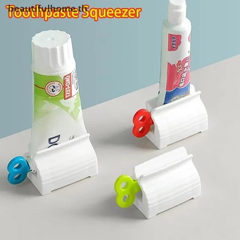 {คริสต์มาส & Cny Decor} ยาสีฟันนมด้วยตนเอง Artifact Lazy Facial Cleanser Press Manual Toothpaste Squeezer ~