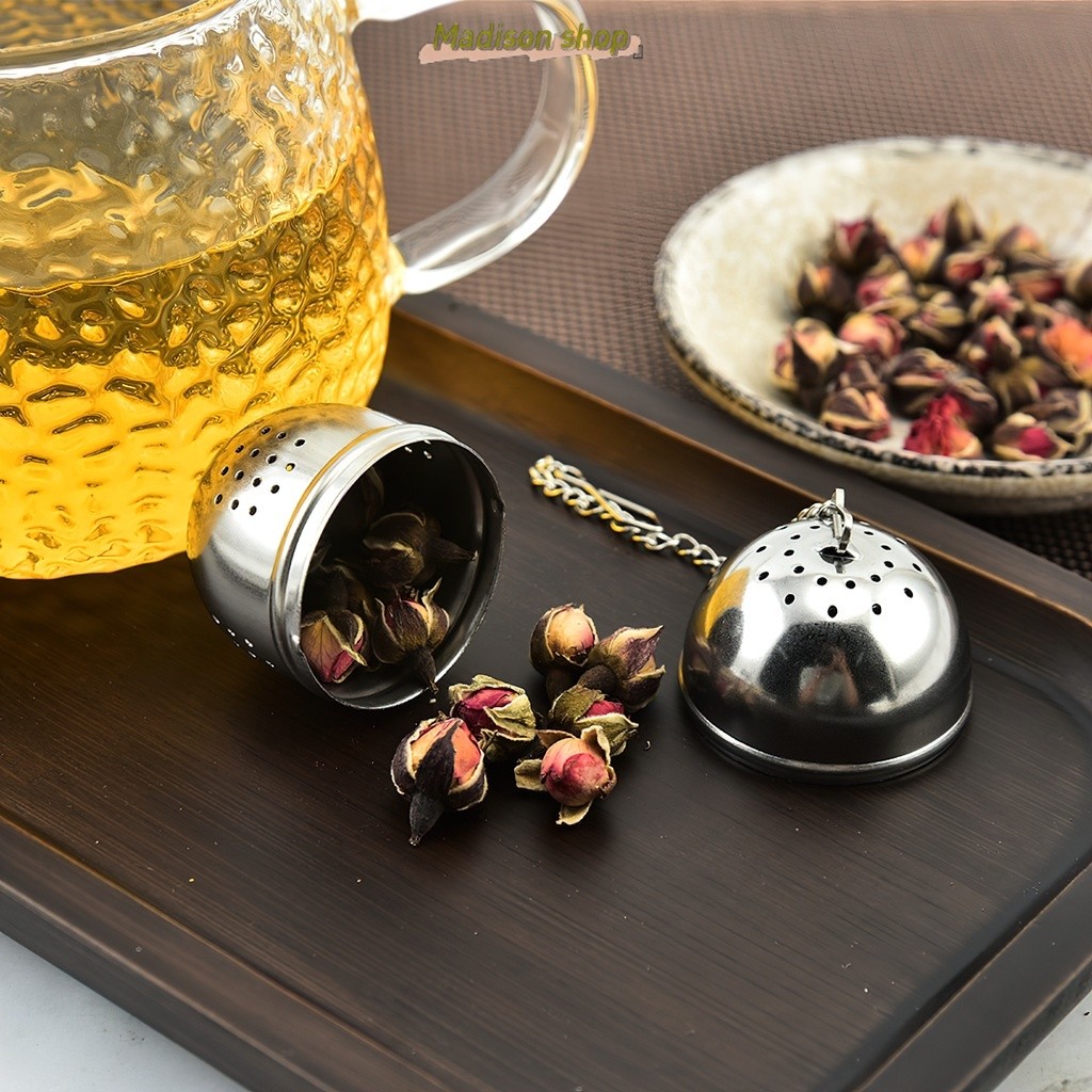 ที่กรองชา สแตนเลส ทําความสะอาดง่ายและสะดวก - เมดิสัน888