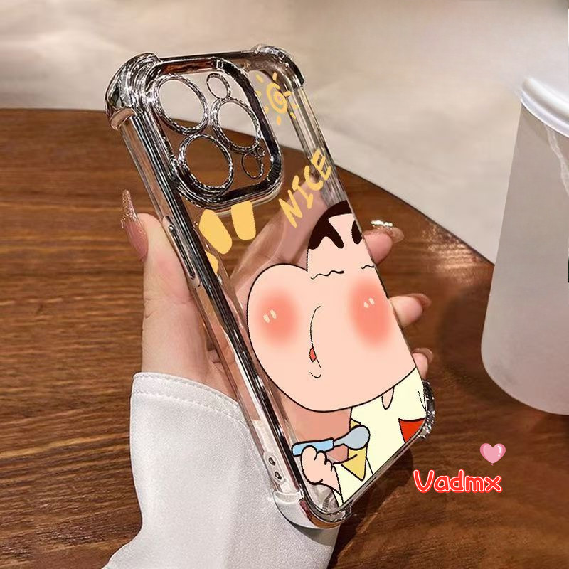 ตลกน่ารักเครยอนชินจังเคสโทรศัพท์สําหรับ Infinix Note 40 รูปที่ 3