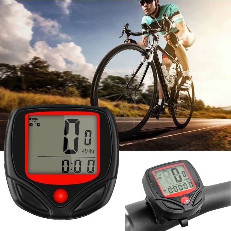 จักรยาน Speedometer จักรยานคอมพิวเตอร์ BN 518 มัลติฟังก์ชั่กันน้ํานาฬิกาจับเวลาจักรยาน MTB เครื่องวัดระยะทางนาฬิกาจับเวลาขี่จักรยานอุปกรณ์เสริม