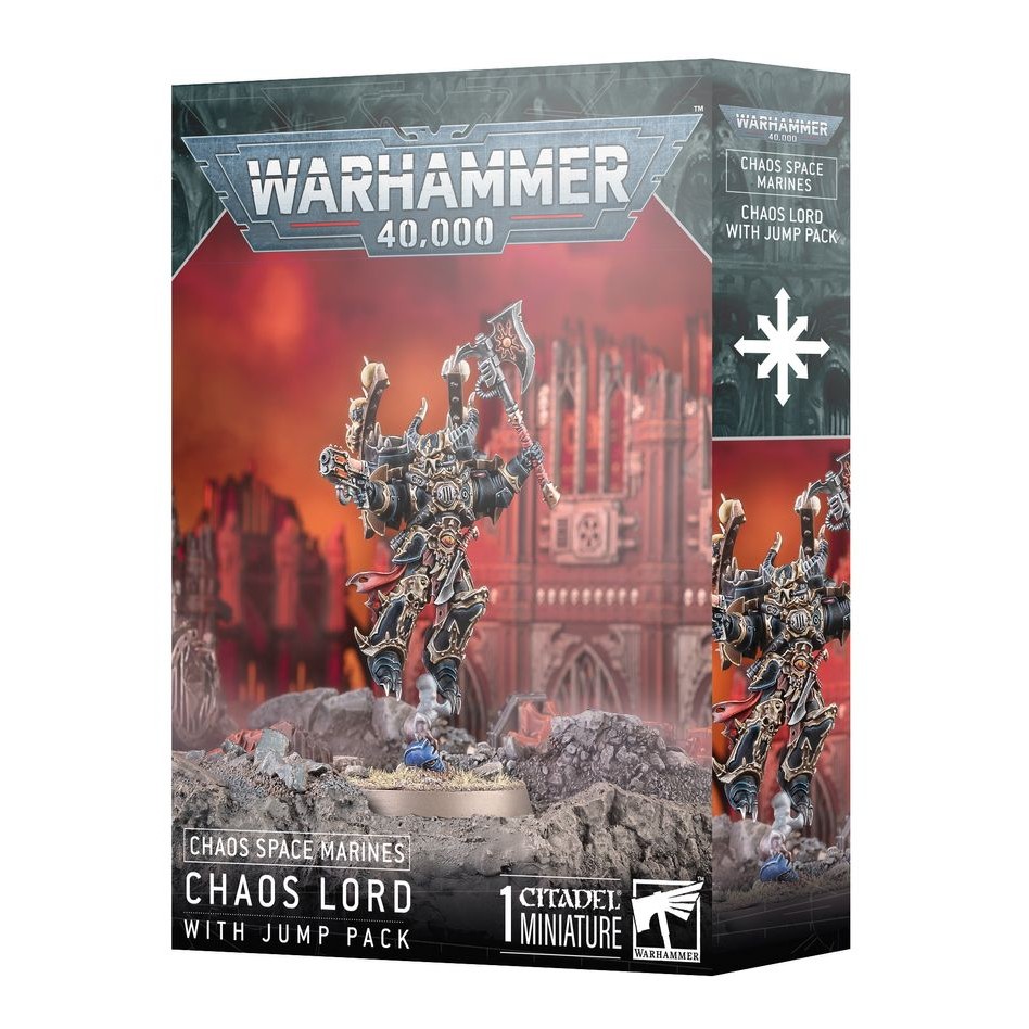 (NEW RELEASE) CHAOS SPACE MARINES: LORD WITH JUMP PACK