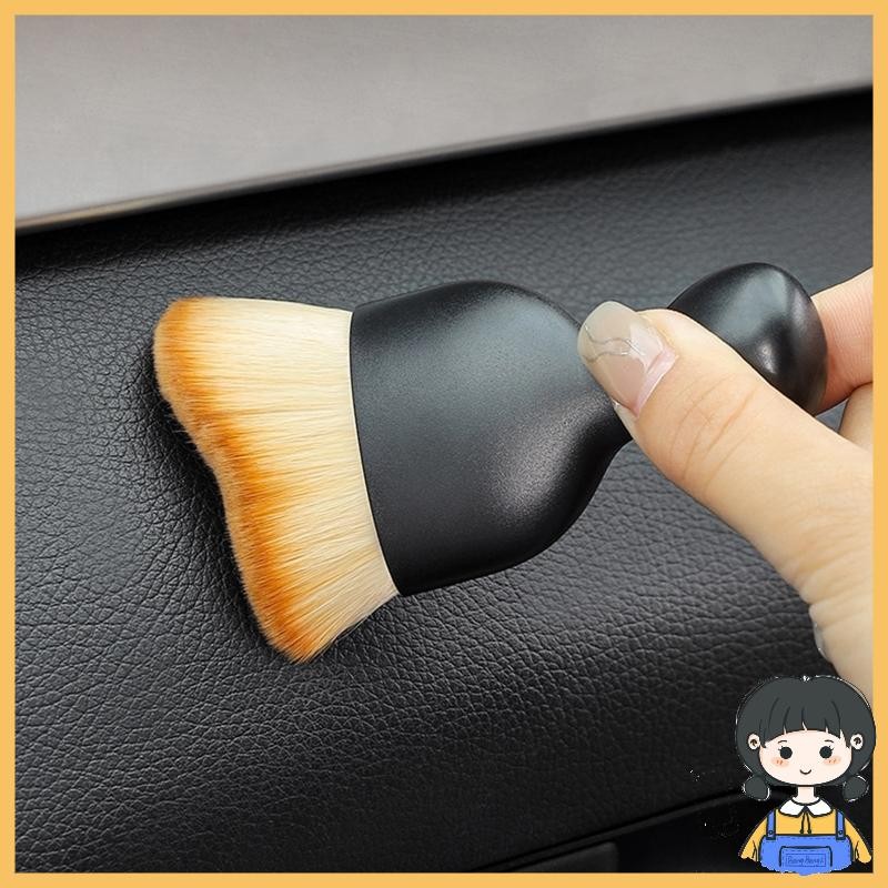 Bang Car Air Conditioner Vent Brush แปรงรายละเอียดภายในรถยนต์สําหรับทําความสะอาดที่นั่ง