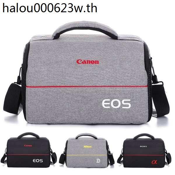 กระเป๋ากล้องคลาสสิกเรียบง่ายเหมาะสําหรับกระเป๋ากล้อง SLR กระเป๋าสะพายไมโคร Canon Sony กระเป๋ากล้อง N