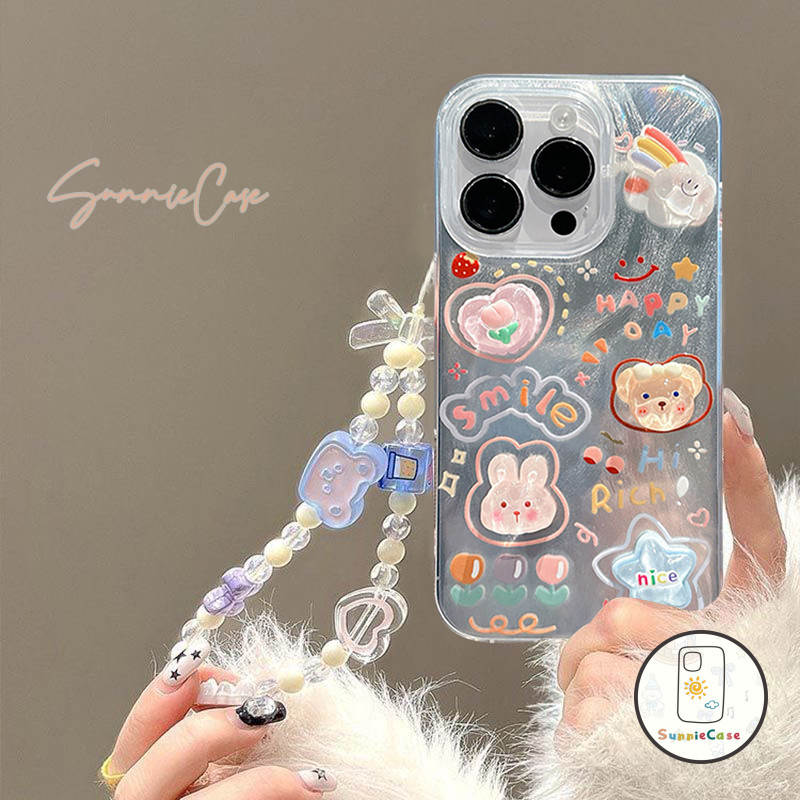 น่ารัก DIY ตุ๊กตาการ์ตูน 3 มิติ เคส สำหรับ Infinix Tecno Spark Go 2023 POP 7 Note 30 Pro 4G Smart 7 8 เรียบง่าย เคส