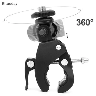 Ritasday Quick Release สกรู Clamp จักรยาน Handlebar Mount 1/4 ขาตั้งกล้องสําหรับกล้อง DV ใหม่