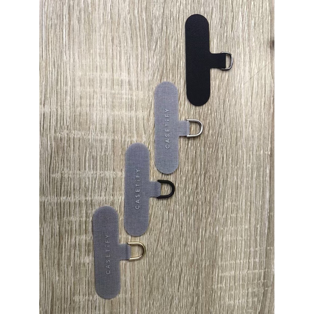 Casetify Original Lanyard Long Rope Shoulder Strap Diagonal Chain Connector, Adapter, Electroplating Gold Silver Black เหมาะสําหรับโทรศัพท์มือถือทุกรุ่น