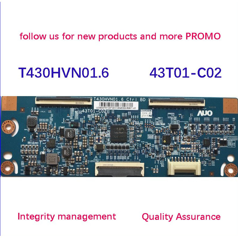 Orihinal Logic Board T430HVN01.6 43T01-C02 TV T-CON UA43J5088ACXXZ TCON Board 43T01-CO2