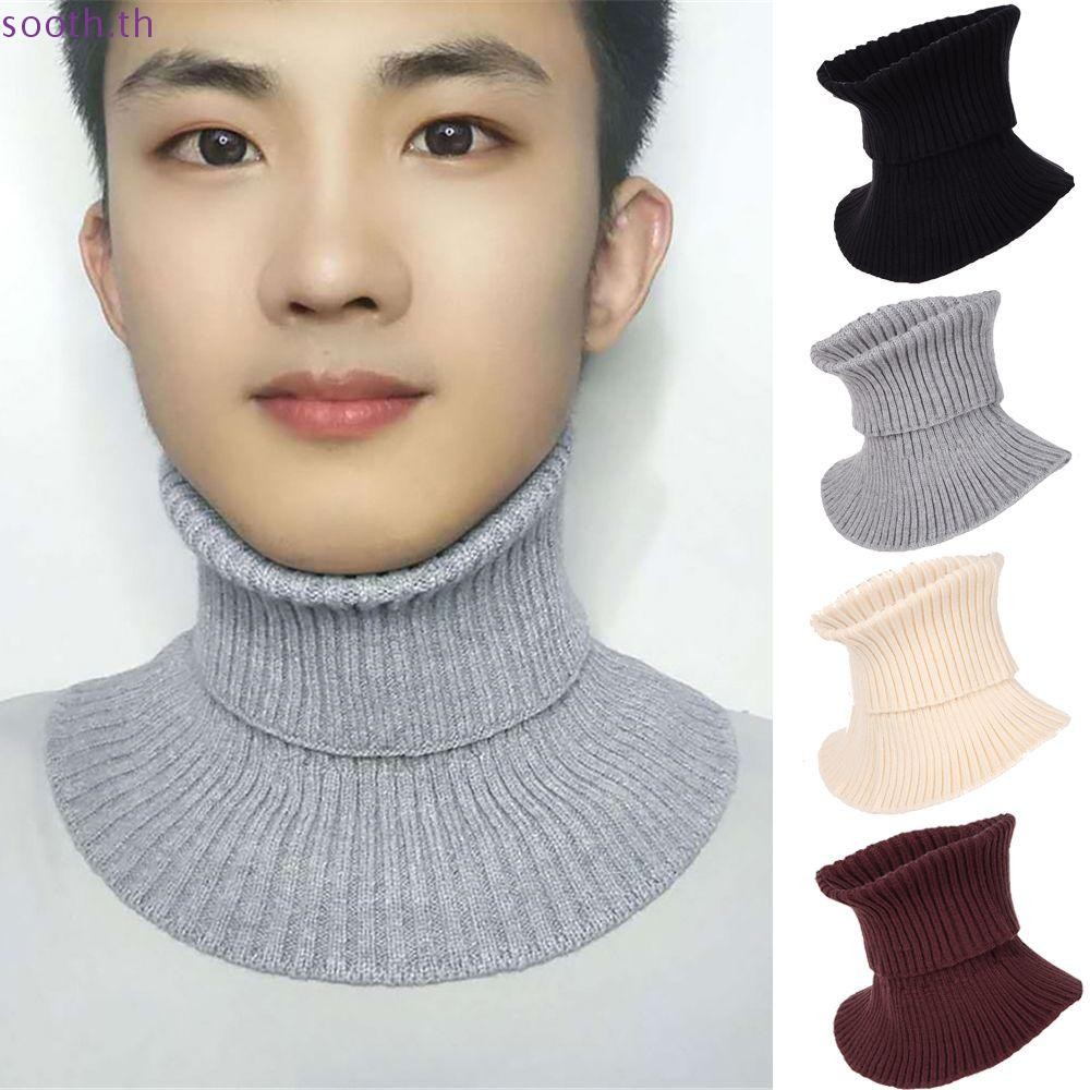 โซธ ปลอกคอปลอมที่ถอดออกได้ กันลม ขี่จักรยานห่อผ้าพันคอ