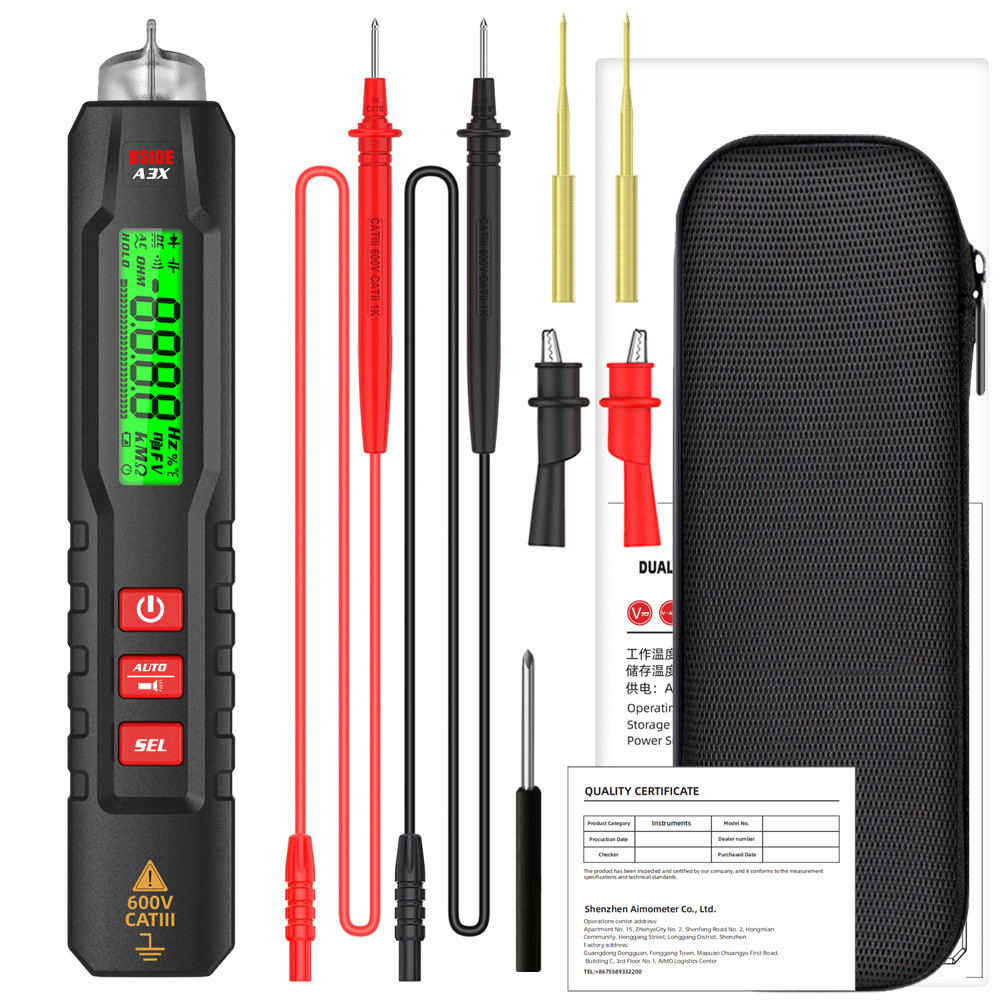 BSIDE A3X Pen-Type Digital Multimeter