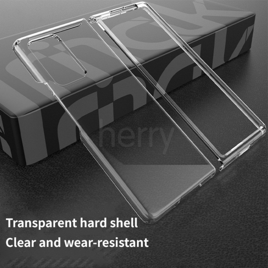โปร่งใสป้องกัน PC Hard Case กันกระแทกเคสโทรศัพท์สําหรับ Samsung Galaxy S24 Ultra S23 FE S22 S21 S20 S10 Plus Note 20 10 Z Flip Fold 2 3 4 5 6 Anti-Drop