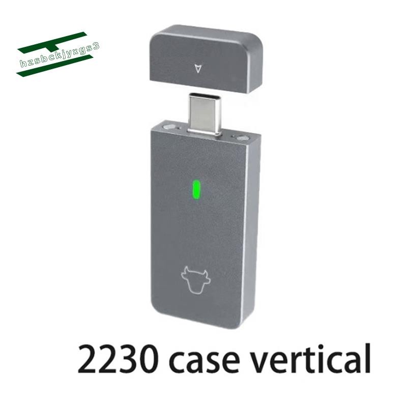 M.2 NVMe 2230 SSD Enclosure USB C อะแดปเตอร์ 10Gbps USB3.2 Gen2 ภายนอกกล่องสําหรับ M2 2230 NVMe SN74