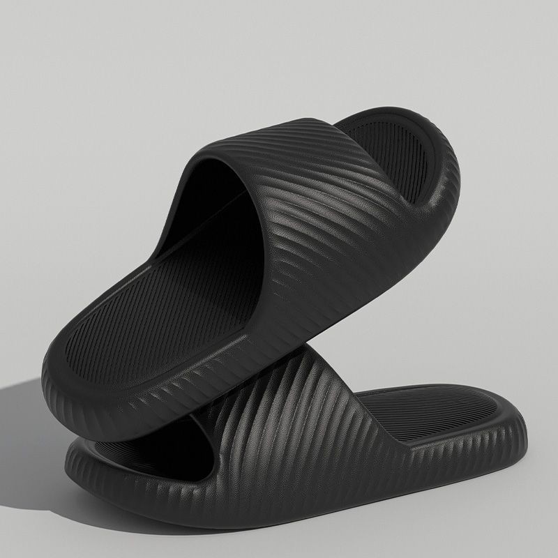 คุณภาพสูงextremely Simpleรองเท้าแตะในร่มUnisex EVAหนาSoled Shit-Steppingโรงแรมเฉพาะรองเท้าแตะAnti-Slip ราคา ถูกที่สุด ดีลบีเคเค แกลเลอรีภาพที่ 9