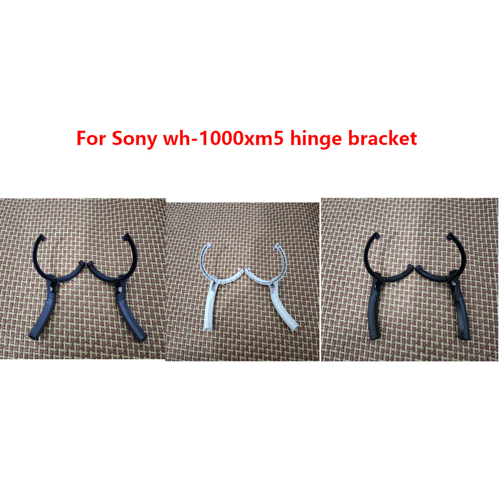 Original เปลี่ยนบานพับสําหรับ Sony wh-1000xm5 หูฟัง wh 1000xm5 ชุดหูฟังอะไหล่ซ่อมลําโพงแขวนชิ้นส่วนมีโลโก้
