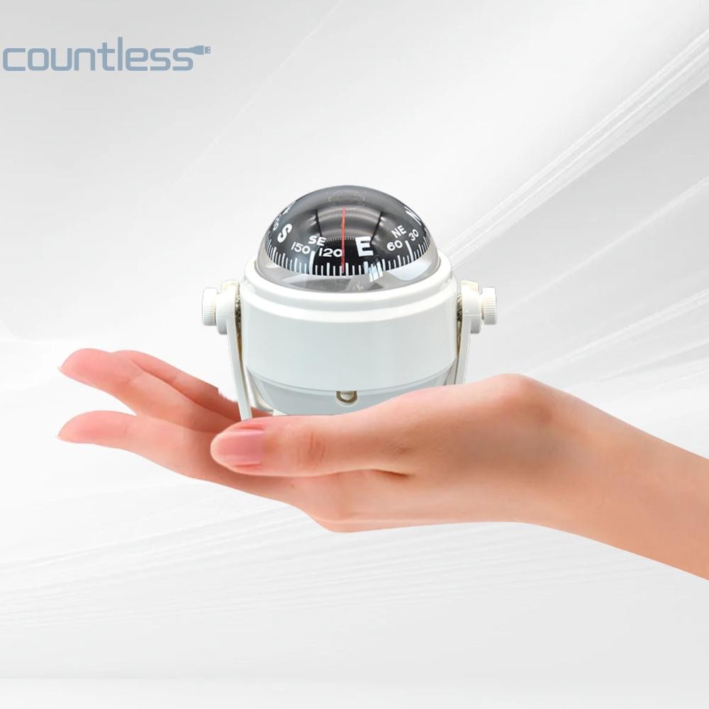 เข็มทิศดนตรีรูปบอลหมุนได้ 360 องศา Sea Pivoting เข็มทิศเรือทางทะเลพร้อมคู่มือนําทางทางทะเลแบบกันน้ํากระเซ็น [นับเลข] - รูปที่ 4