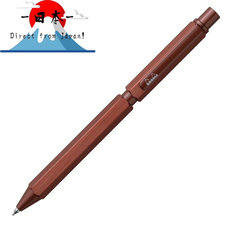 [Direct from Japan]
Rhodia Multi-Function Pen "Script Multi Pen Maroon Brown" Ballpoint Pen Oil-Base