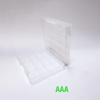 Yonii กล่องเก็บของ AA/18650 และ AAA กล่องใส่ของ ใส่ถ่าน AA/AAA 4 ก้อน ที่เก็บของ ถ่าน aa aaa battery box
