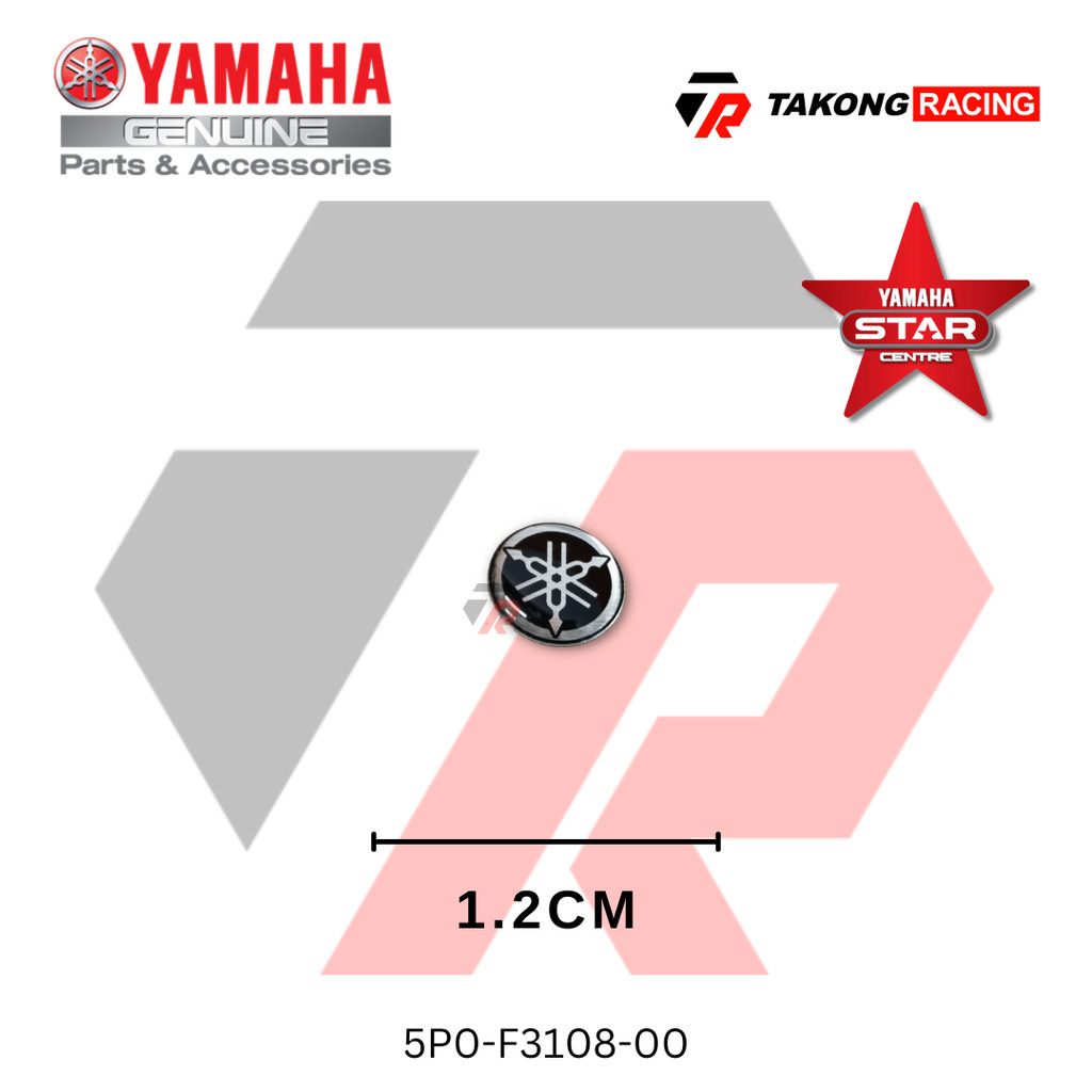 YAMAHA 5BU-F836B-00 EMBLEM TUNING FORK (5XK1/4/5/6)