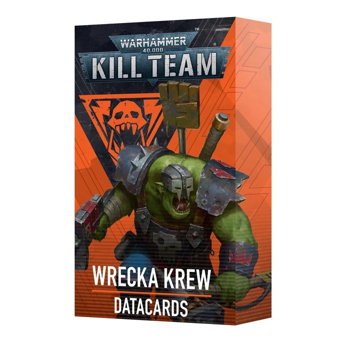 (GWพร้อมส่ง) KILL TEAM DATACARDS: WRECKA KREW (ENG)