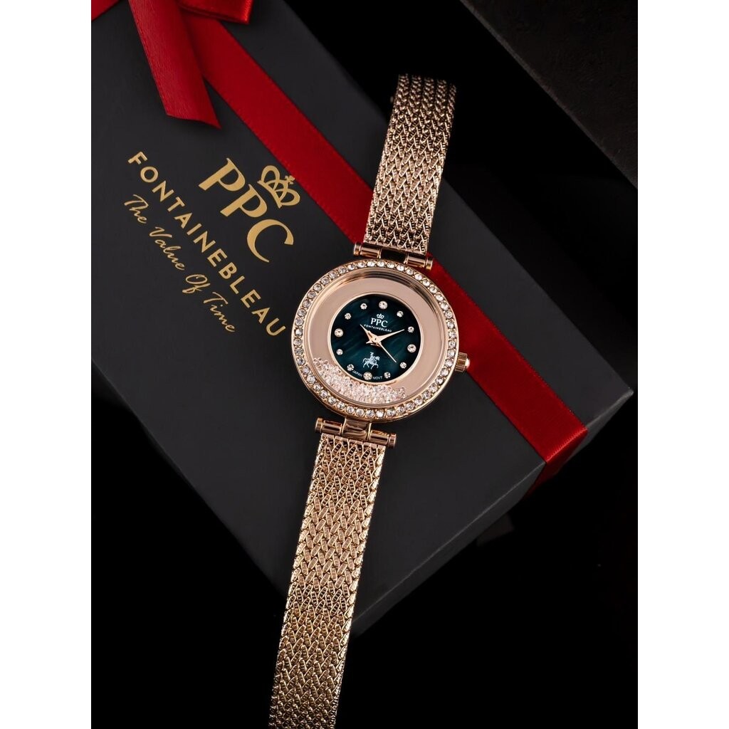 Paris Polo Club PPC-EA06นาฬิกาผู้หญิงParis Polo นาฬิกาปารีสโปโลสุดหรูของแท้ประกันศูนย์ไทย