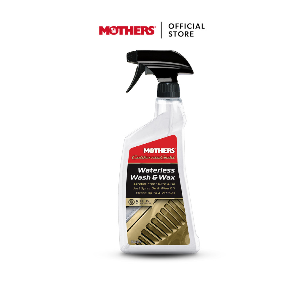 Mothers® California Gold® Waterless Wash & Wax ล้างและเคลือบรถโดยไม่ต้องใช้น้ำ (710 ml)