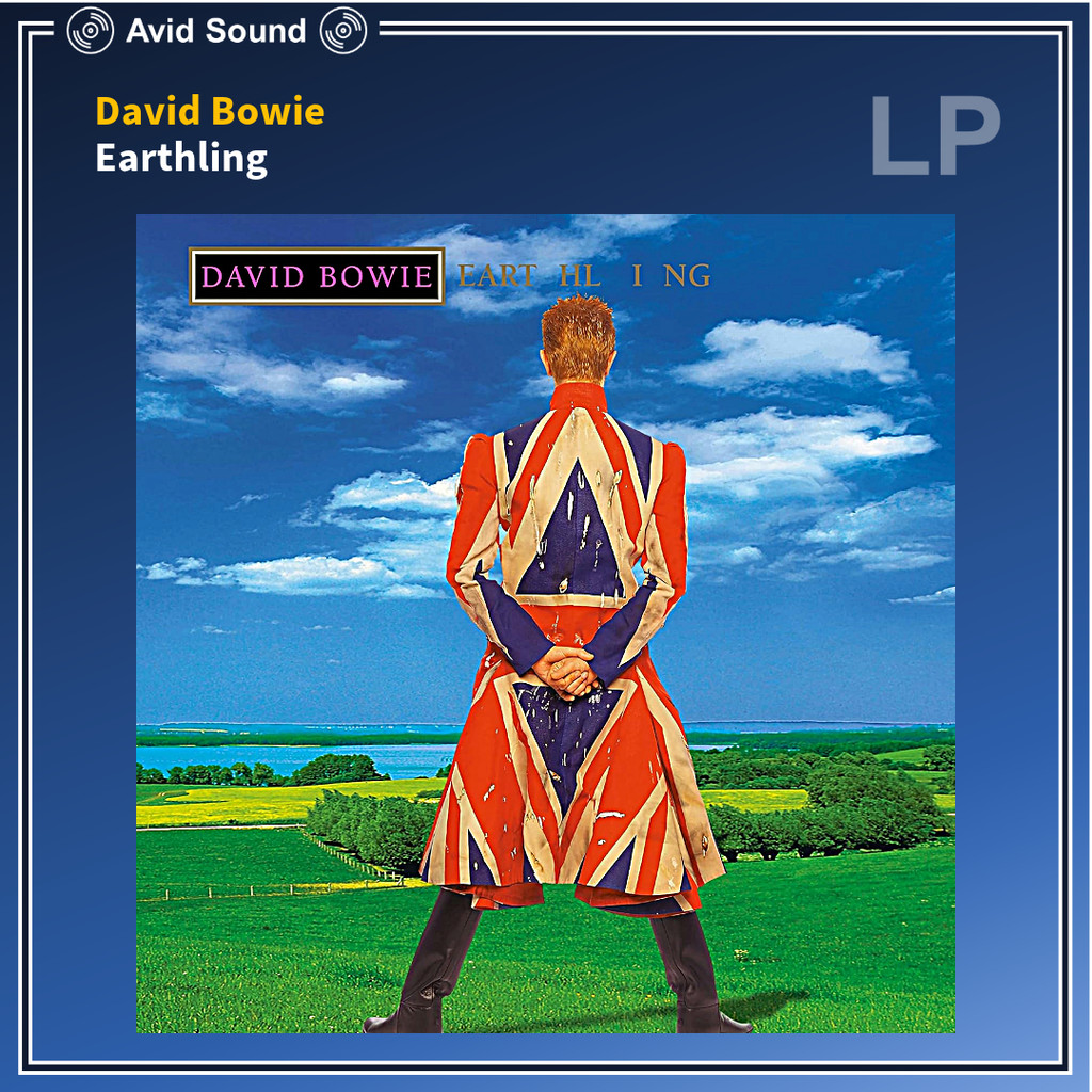 แผ่นเสียง David Bowie Earthling ใหม่ ซีล David Bowie Vinyl LP