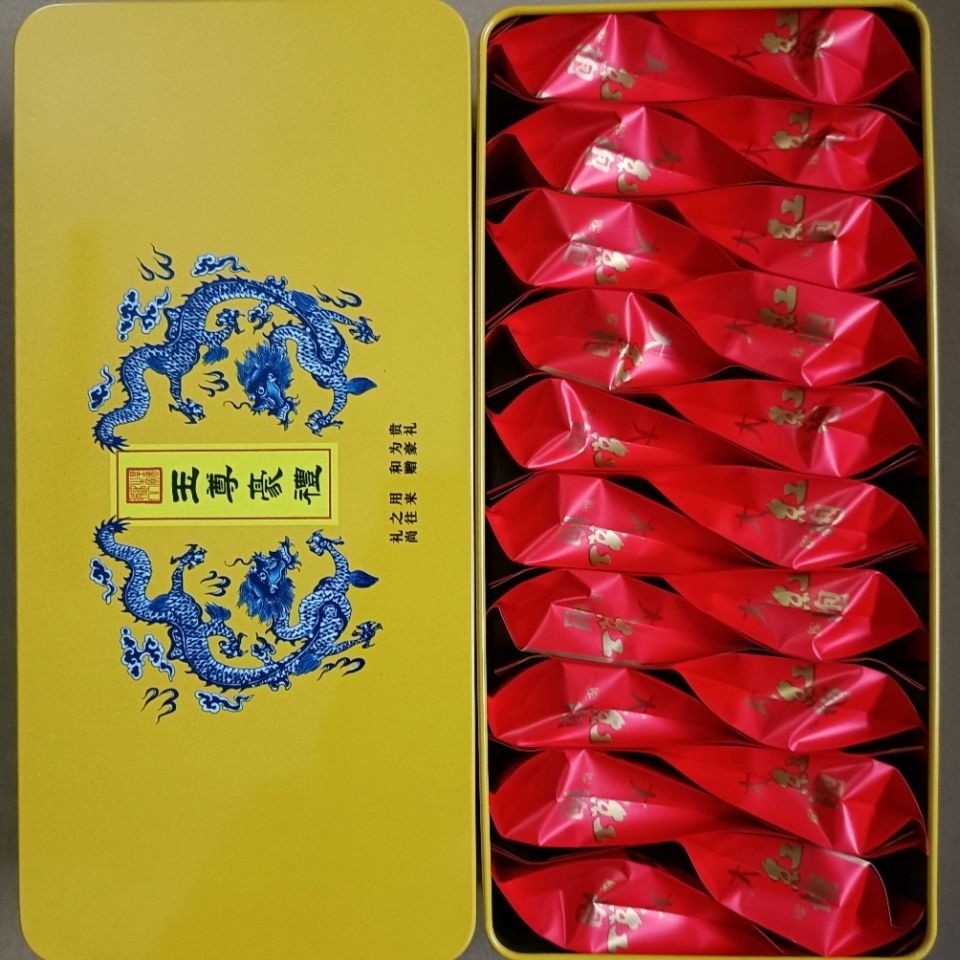 [Welfare] Dahongpao Tea Tieguanyin Oolong Tea Indepenable Sm 大红茶铁叶ธูป รถ音龙茶小包装小袋装 礼盒装4.5