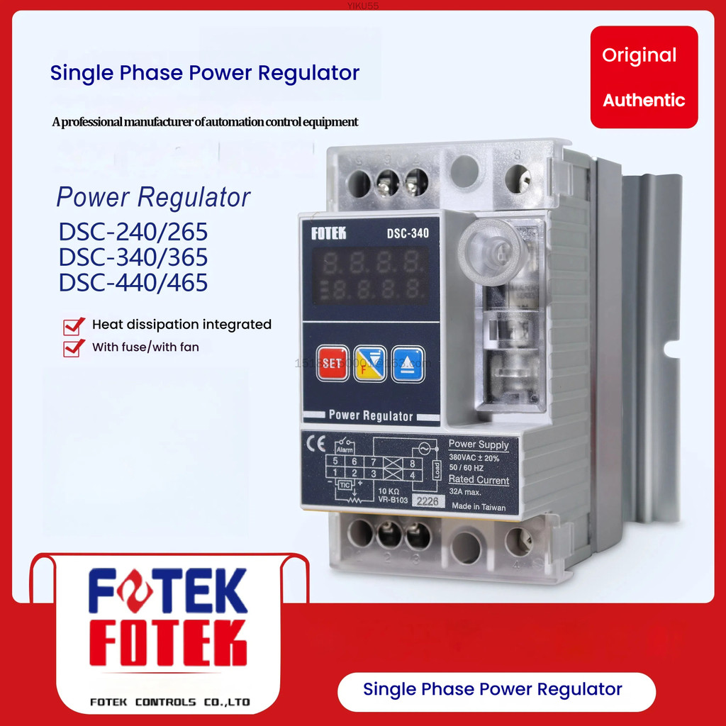 Fotek ตัวควบคุมไฟ DSC-240 340 265 365 DSV-240
