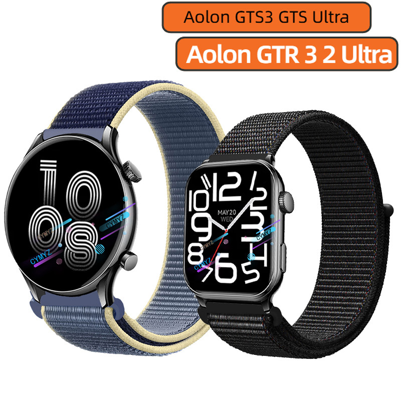 Aolon GTS3 strap Aolon GTS/ GTS Ultra Nylon strap Aolon GTR 3 2 Ultra strap สายรัดข้อมือกีฬา