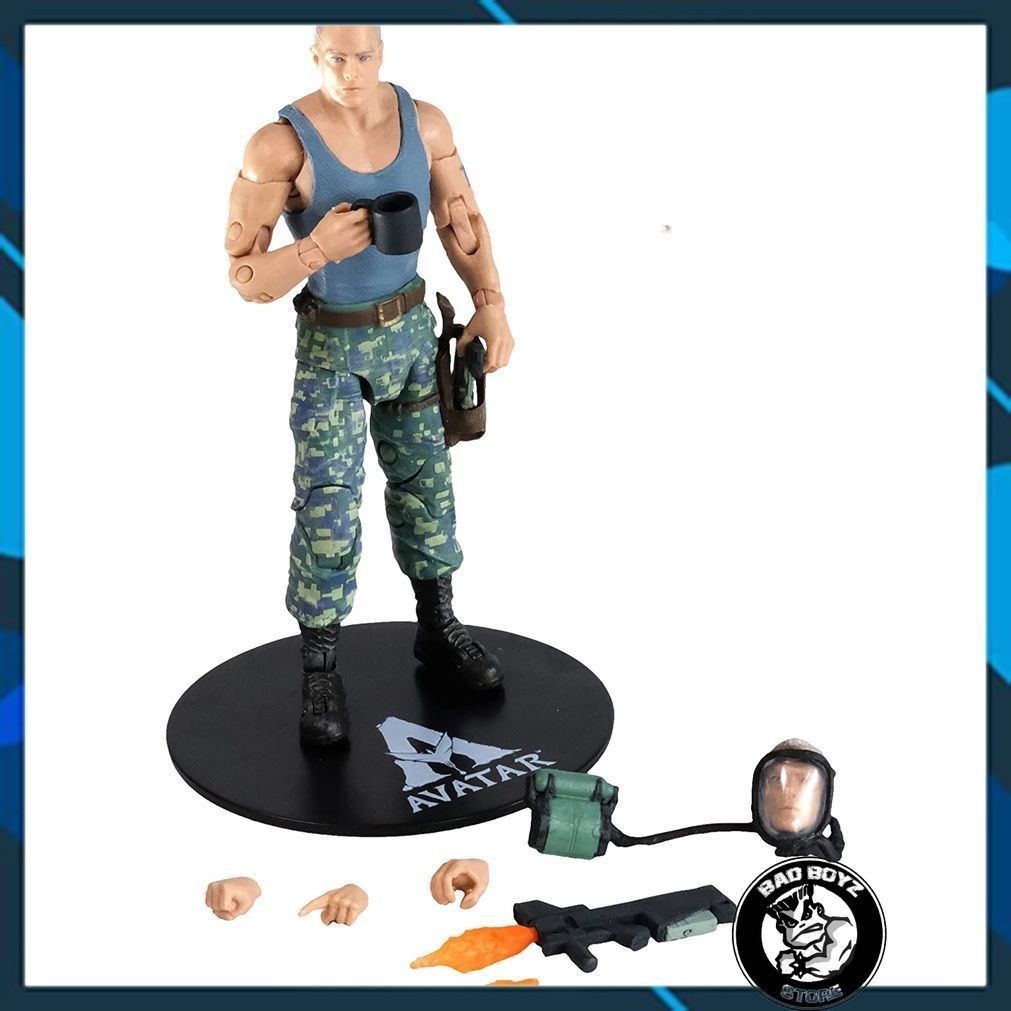 McFarlane Avatar 7 นิ้ว Avatar 1 Model - Collonel Miles Quaritch