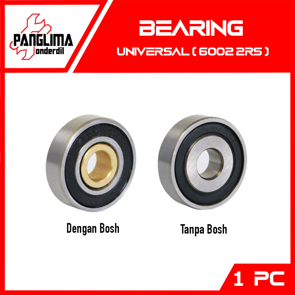 แบริ่ง 6002 2RS Bosh Bush ทองเหลืองคอแบริ่งแบริ่ง CVT ถังแบริ่งสําหรับรถจักรยานยนต์สากลทุกประเภท Var