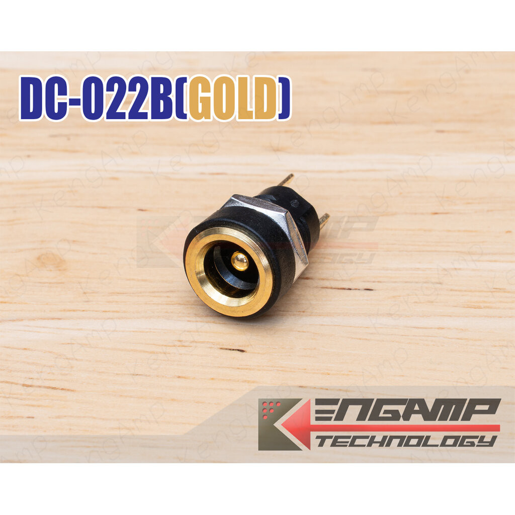(มีตัวเลือก) [PJ] แจ็ค DC 022B 5.5x2.1mm สำหรับยึดแท่น