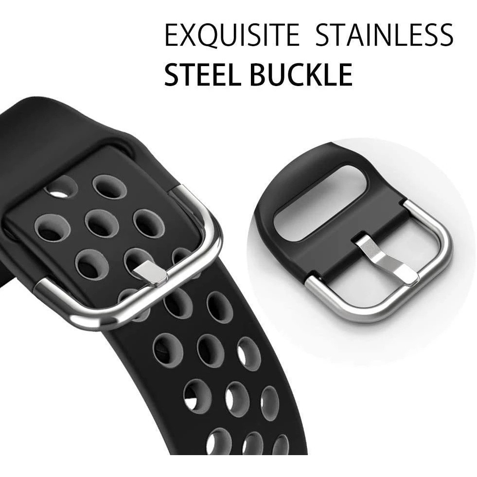 Beiziye สายนาฬิกาซิลิโคนสําหรับ Amazfit Bip 6 สมาร์ทวอท์ชสายกีฬาสําหรับ Amazfit Bip 6 สายนาฬิกา - รูปที่ 2