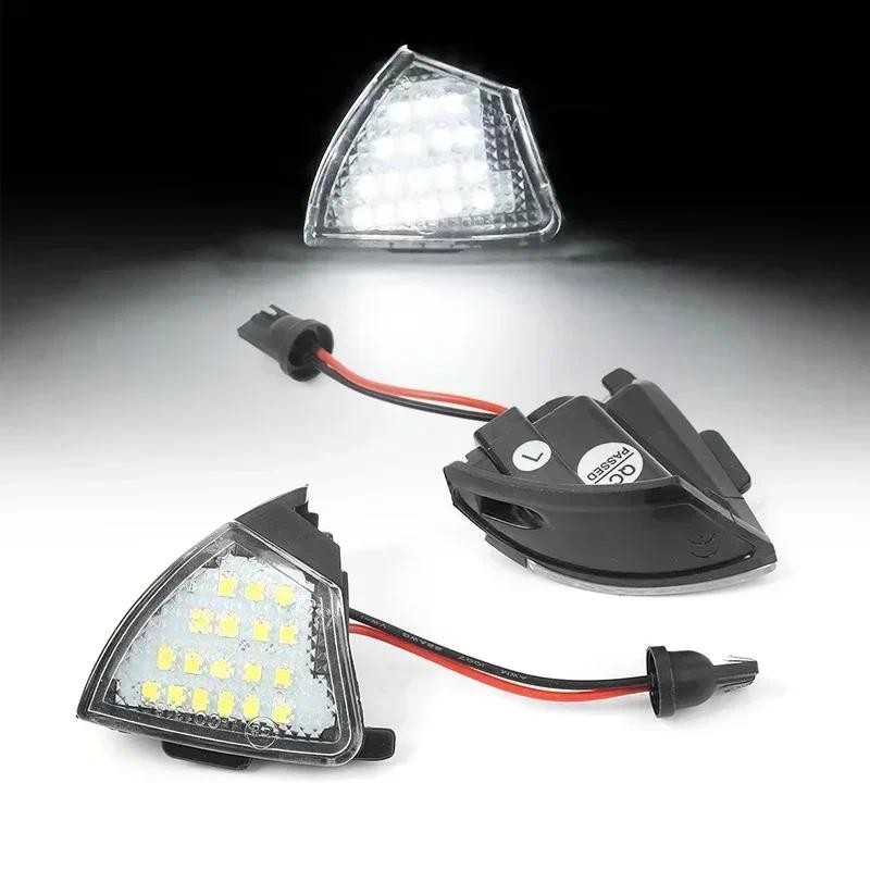 Led ภายใต้ด้านข้างกระจก Puddle โมดูลโคมไฟสําหรับ VW Golf 5 GTI MK5 MKV Passat B6 CC Eos Golf 5 6 Var
