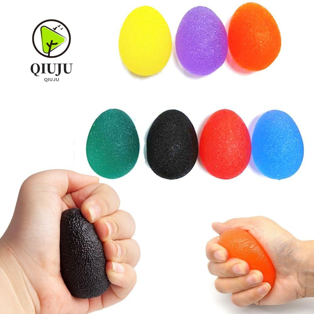 ลูกบอลคลายเครียดมือ ชิวจู ลูกบอลคลายเครียดการฝึกกริ๊ปซิลิโคนลูกบอลออกกําลังกายบีบบีบคลายเครียดลูกบอลนิ้วนวด