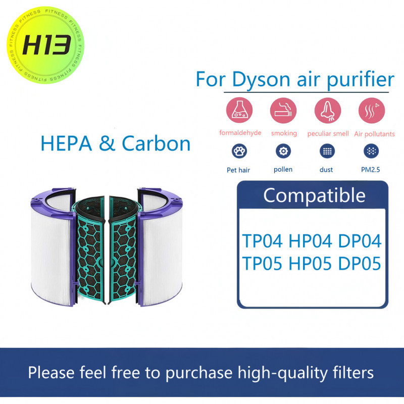 ไส้กรองอากาศ สำหรับ Dyson รุ่น TP04 DP04 HP04 ฟิลเตอร์กรองฝุ่น กลิ่น Dyson Air Purifier Filter ไดสัน