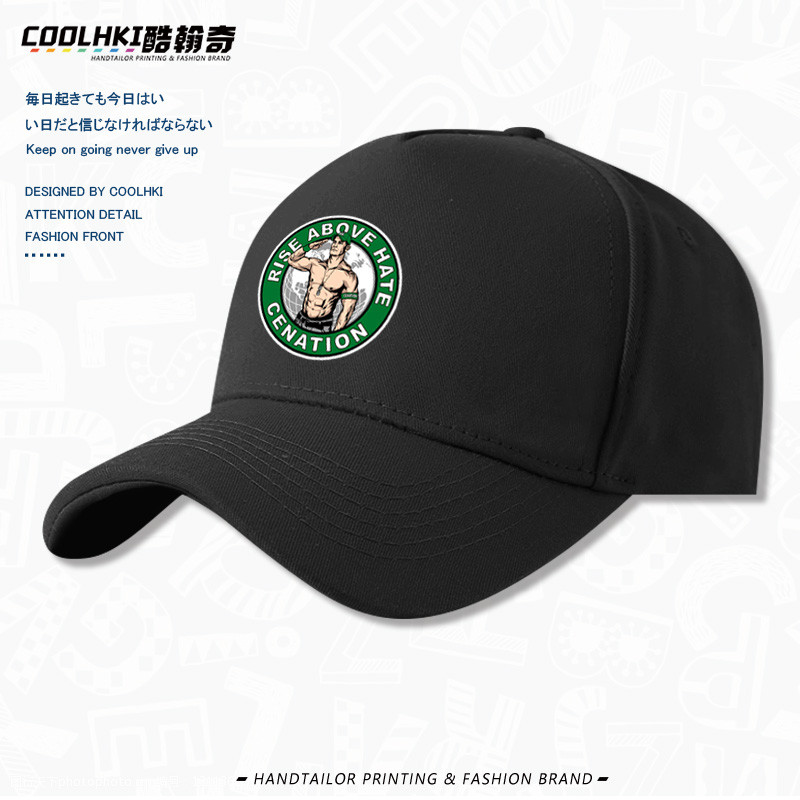 WWE John Cena Wrestling Permeter John Cena Cap ผู้ชายกีฬากลางแจ้ง Shade กีฬากลางแจ้งบังแดดเบสบอลหมวก