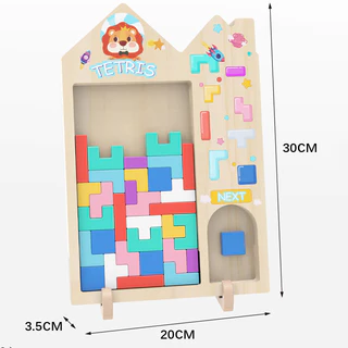 COD บล็อกของเล่น ของเล่น Tetris การซ้อนสามมิติ ของเล่นเสริมพัฒนาการเด็ก