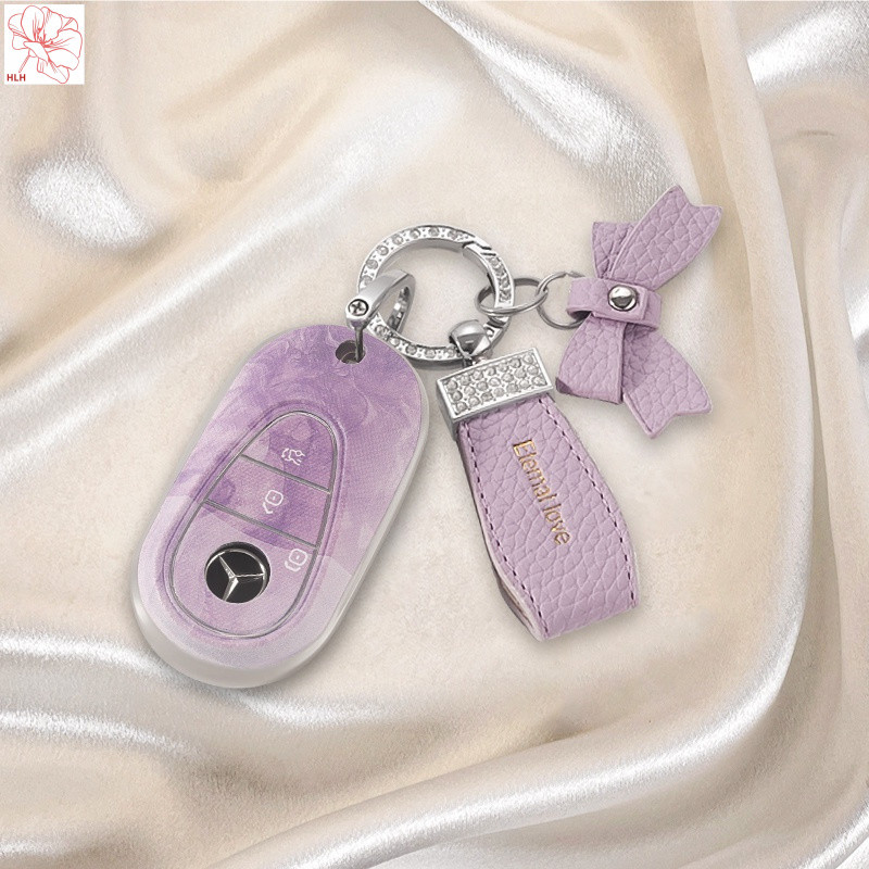 2024 เคสกุญแจ Mercedes GLC300L C260L/E300L รถ C200L ปก S-Class EQE Maybach E260