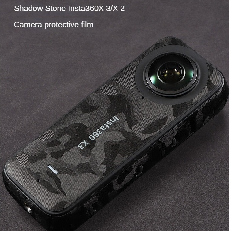 UCONS Anti-scratch สติกเกอร์สําหรับ Insta 360X2/360X3/360X4 ฟิล์มป้องกันผิวสําหรับ 360X4/X3/X2 กล้อง