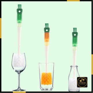 [UNIK88] Sikat Pembersih Botol/Gelas Serbaguna BL2308 Alat Pembersih Mug/Gelas/Peralatan Dapur/Bottle Multifungsi 5in1
