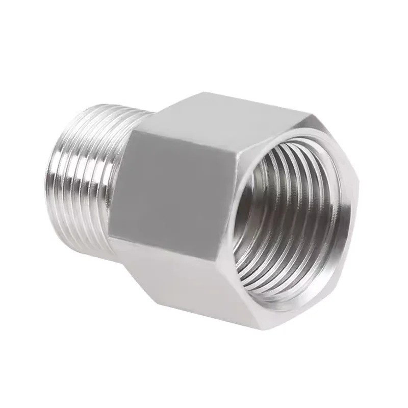 ข้อต่อท่อเกลียวหญิงถึงชาย M12 M14 M16 M18 M20 สแตนเลส 304 BSP