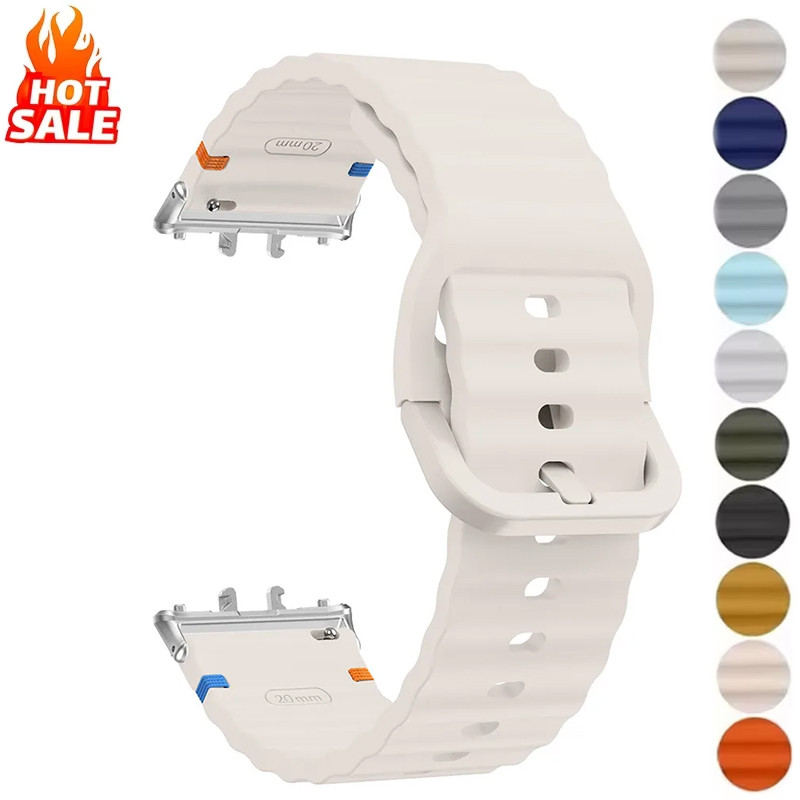 สายซิลิโคนสําหรับ Samsung Galaxy Fit 3 สายคล้องคอกีฬาสําหรับ Samsung Fit 3 สายรัดข้อมือสร้อยข้อมือสําหรับผู้หญิงผู้ชาย