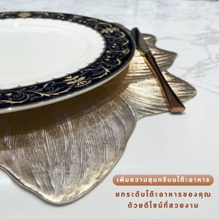 แผ่นรองจานรูปดอกบัว แผ่นรองจาน ตารางเสื่อพีวีซีทนอุณหภูมิสูงลื่นรถไฟเหาะ แผ่นรองจานกันลื่น กันร้อน กันกระเด็นได้ดี