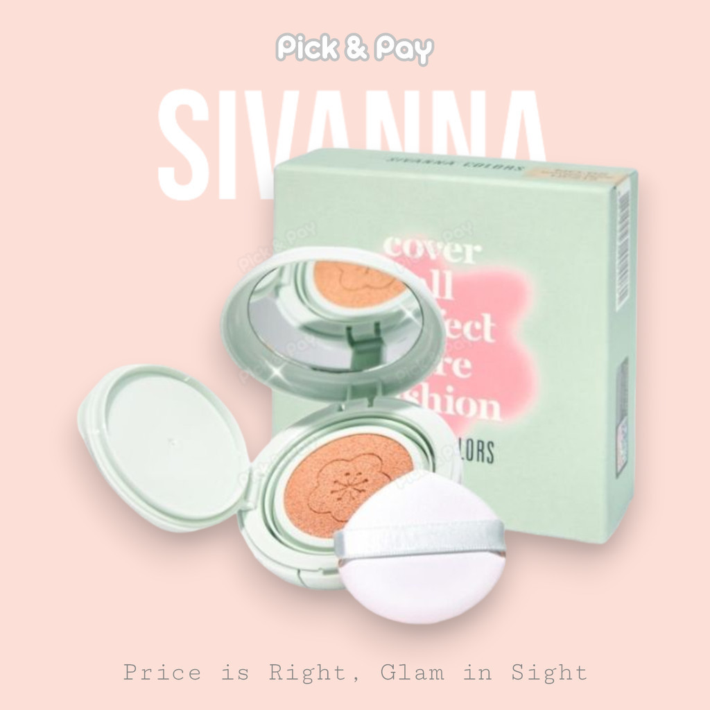Sivanna Colors คุชชั่น Cover All Perfect Pore Cushion (HF213)