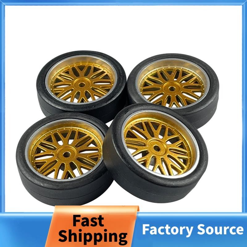 RC Drift ยางล้อ Tyre RC Drift ยางพลาสติก RC Drift ยาง 32 มม.สําหรับ LDRC AE86 1/18 อะไหล่อัพเกรดอุปก