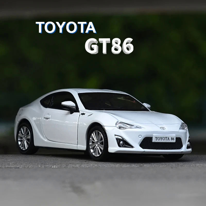 1:36 Toyota GT 86 Alloy Sports Car Model Diecast Metal Track Racing Car Vehicles Model Simulation Mi