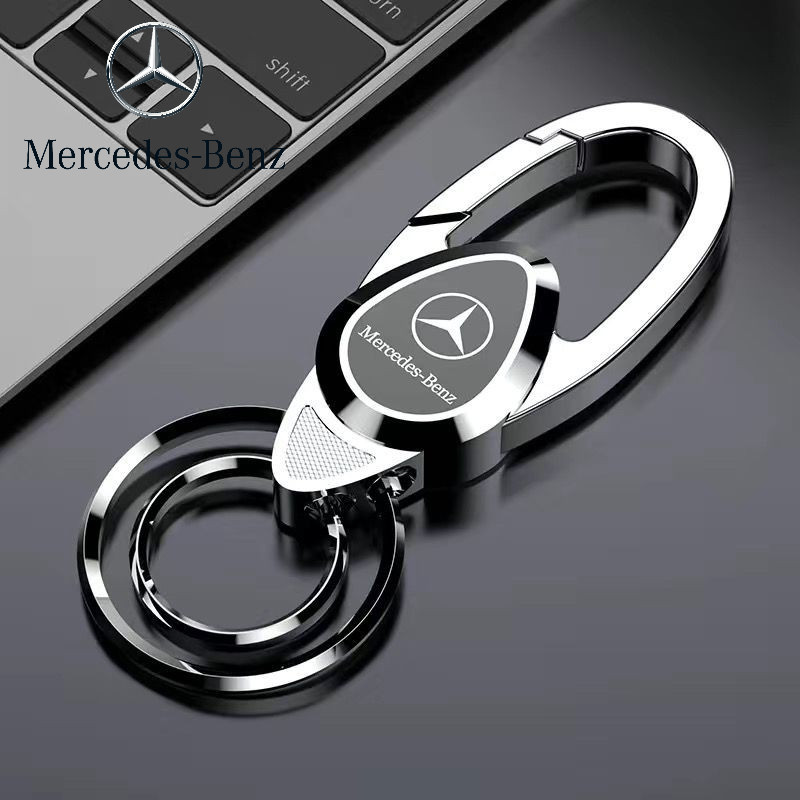 Kbang โลหะกุญแจรถพวงกุญแจสําหรับ Mercedes Benz C Class W207 W211 W205 W212 W204 W220 W206 W124 W213 