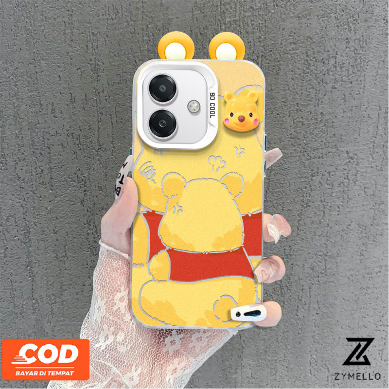 สําหรับOPPO Reno 15F Reno 14F Reno 13F Reno 13 Pro Reno12 F Reno 12 Reno11 F 5G Reno 8T Reno 8Z Reno 7Z Reno 8 การ์ตูนวินนี่เดอะพูห์แมวสีฟ้าตุ๊กตาโทรศัพท์Ca - รูปที่ 3