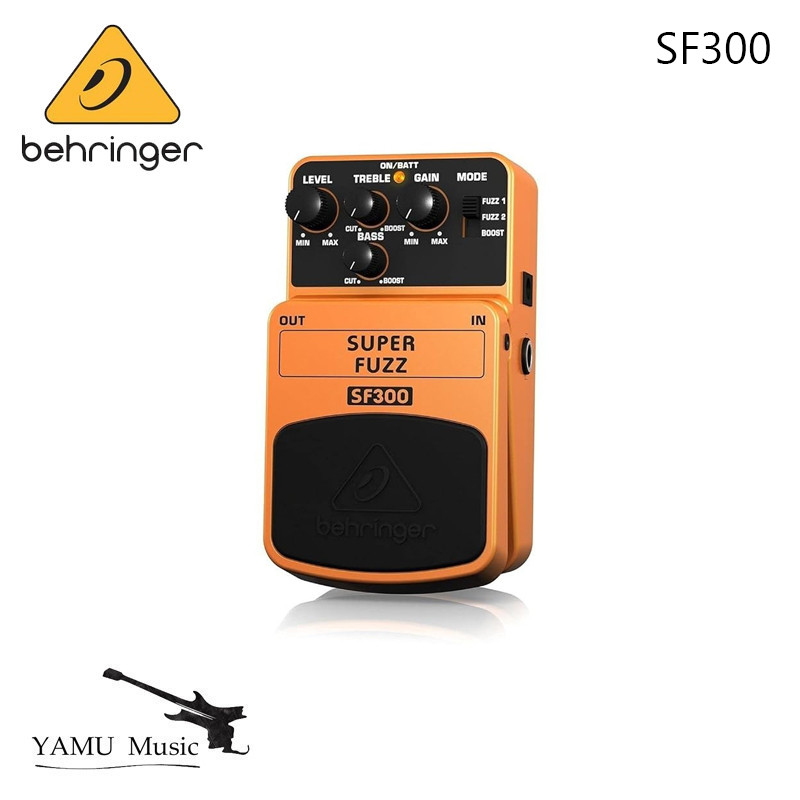 แป้นเหยียบ Behringer SF300 Super Fuzz Effect